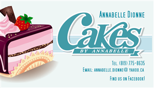 Logo Design by Vectorformat for Cakes By Annabelle | Design: #1997756