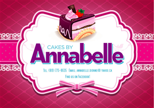 Logo-Design von Vectorformat für Cakes By Annabelle | Design #2047146
