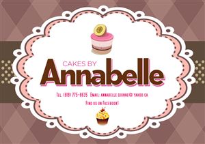 Logo Design by Vectorformat for Cakes By Annabelle | Design: #2047148