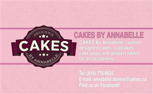 Logo Design by WBDesign for Cakes By Annabelle | Design: #1993284