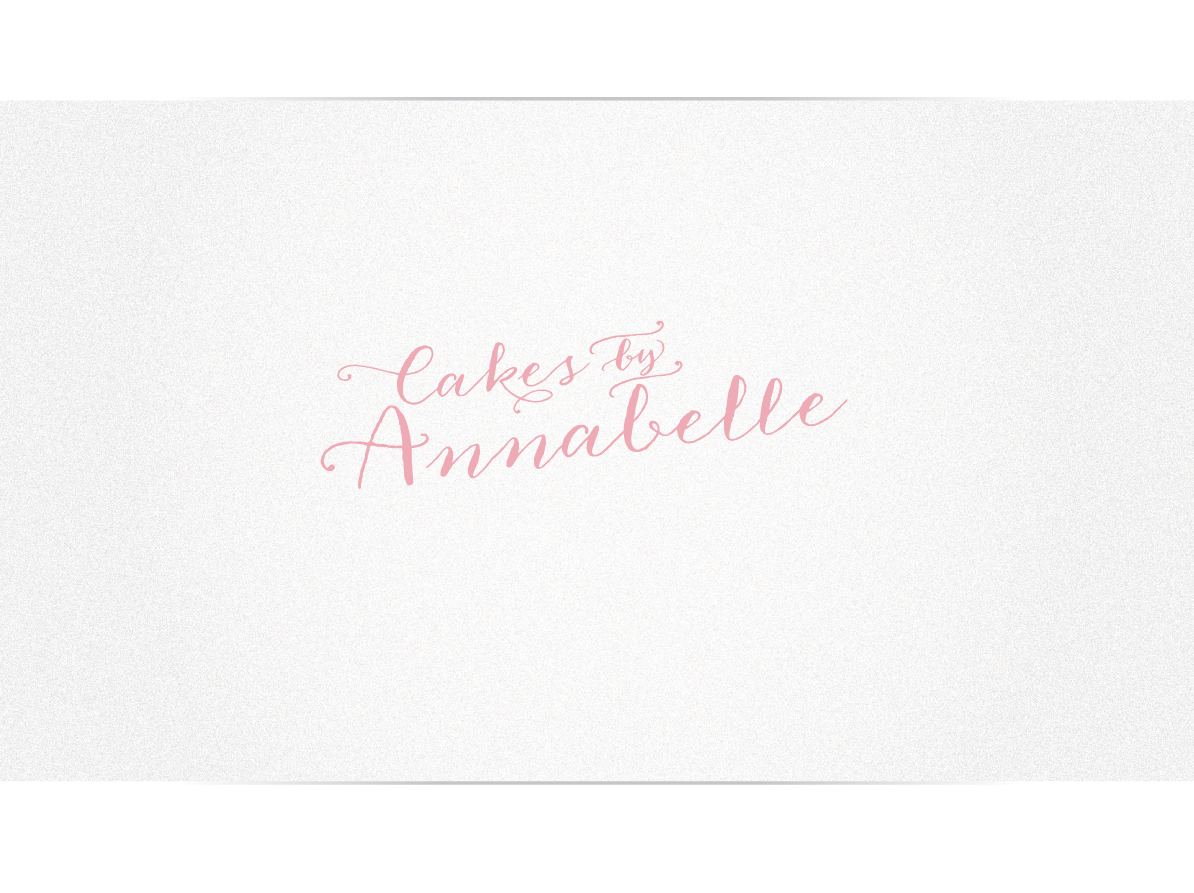 Logo Design by Cherry Pop Design for Cakes By Annabelle | Design #2122696