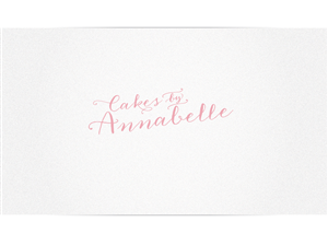 Logo Design by Cherry Pop Design for Cakes By Annabelle | Design: #2122696