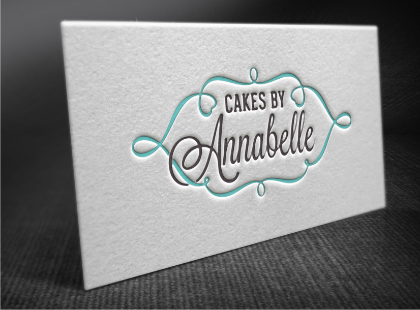 Logo Design by Atvento Graphics for Cakes By Annabelle | Design #2011149