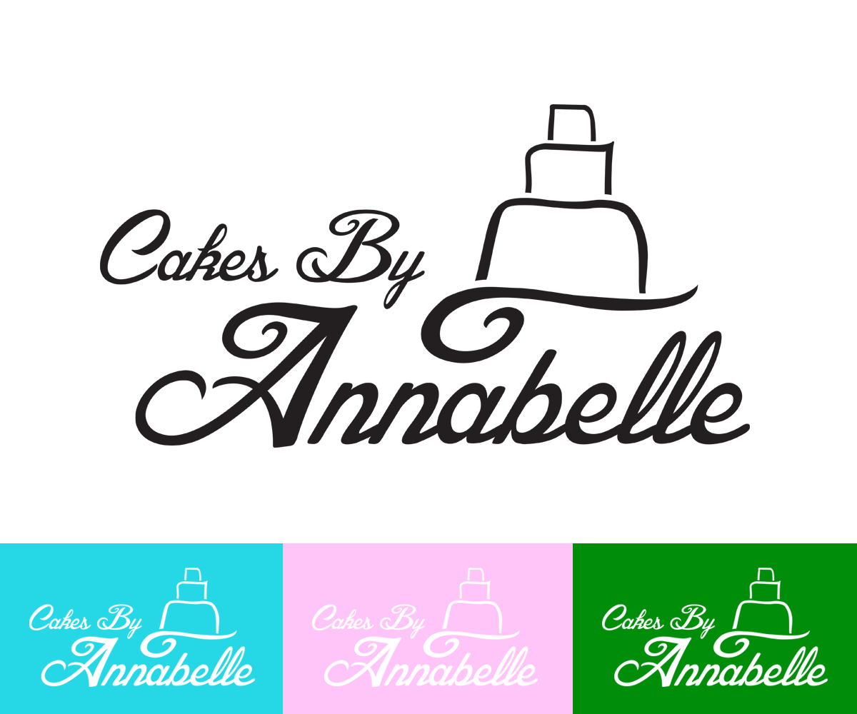Logo Design by Paradise for Cakes By Annabelle | Design #2189964