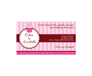 Logo Design by Krystan S. for Cakes By Annabelle | Design: #2002836