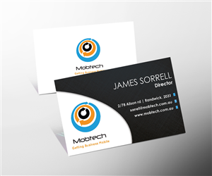 Business Card Design by Danny Augustinus, S.Des for MobTech | Design: #1984165