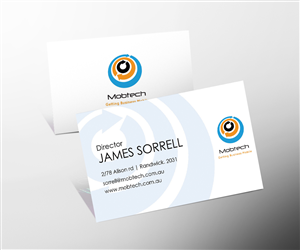 Business Card Design by Danny Augustinus, S.Des for MobTech | Design: #1984187