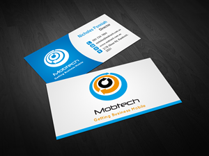 Business Card Design by Owaisias for MobTech | Design: #1984112
