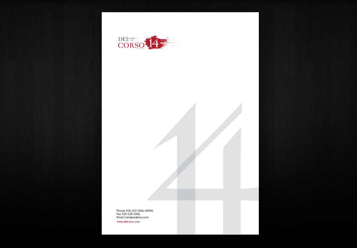 Design de Logo par Sonya pour Del Corso 14, LLC | Design #8501906