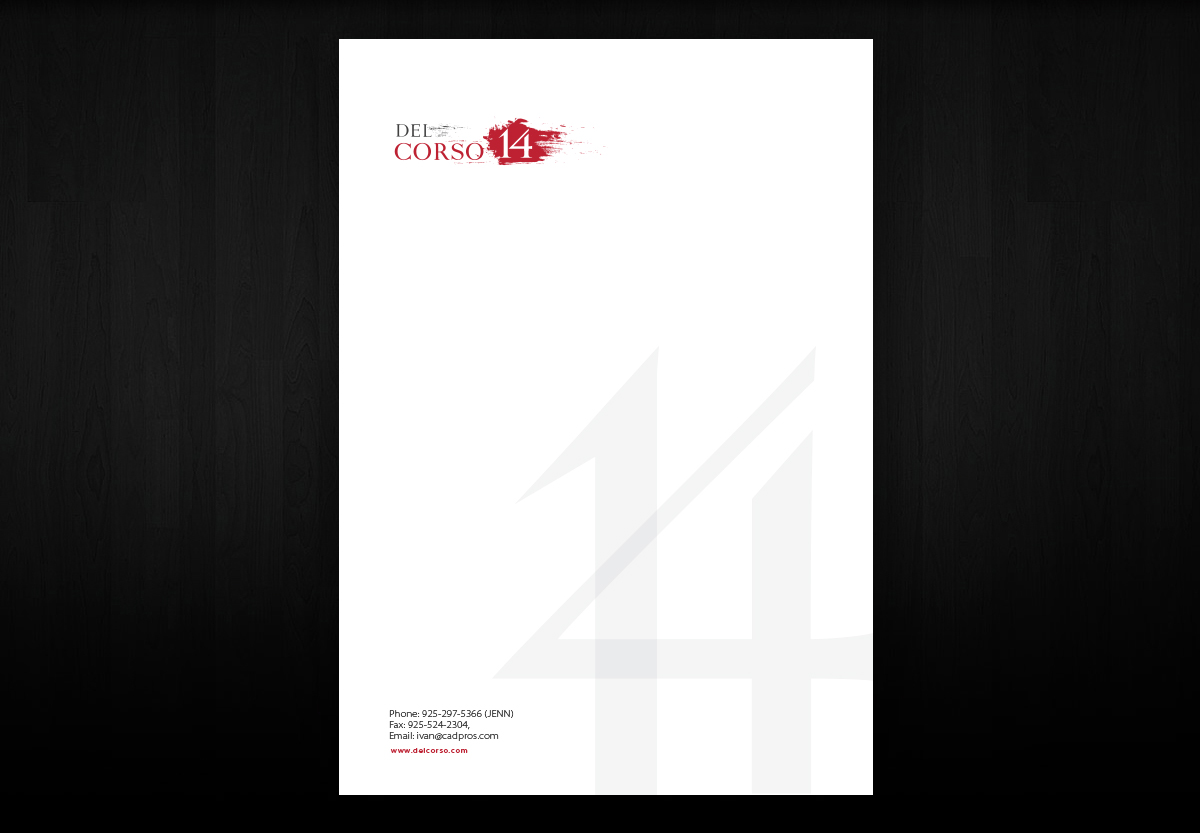 Design de Logo par Sonya pour Del Corso 14, LLC | Design #8502344