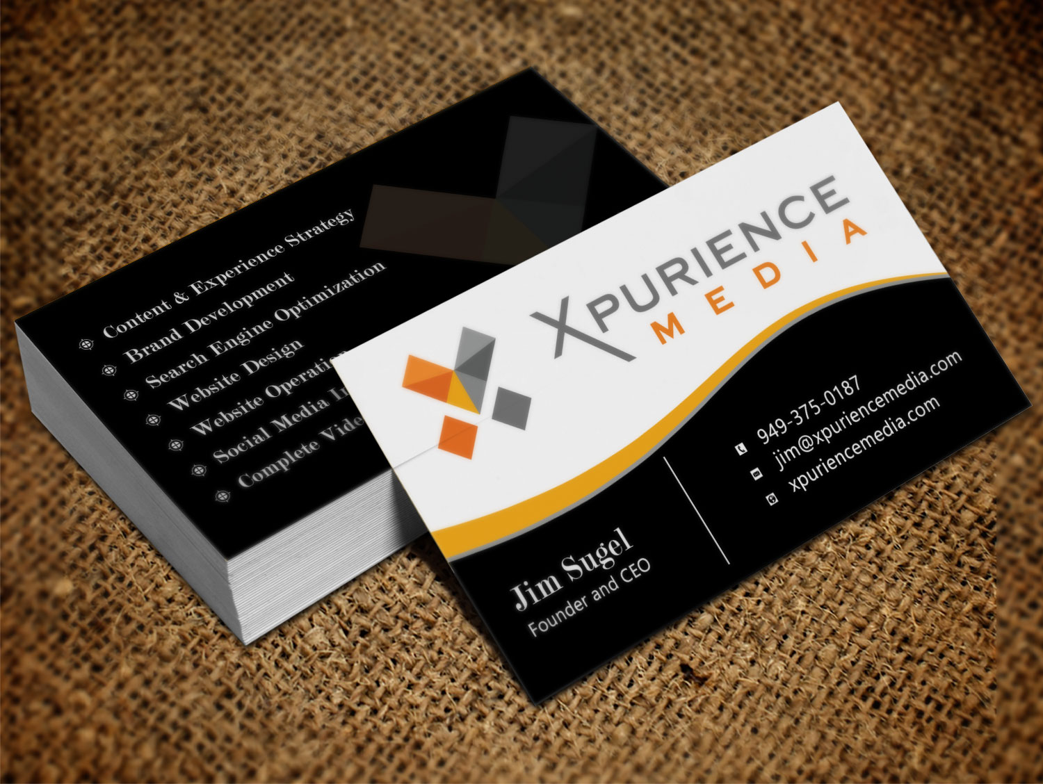Business Card Design by Lanka Ama for this project | Design #8502998