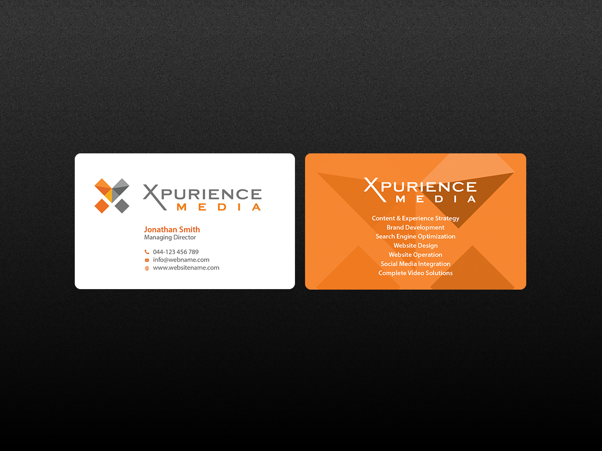 Business Card Design by Creations Box 2015 for this project | Design #8507016