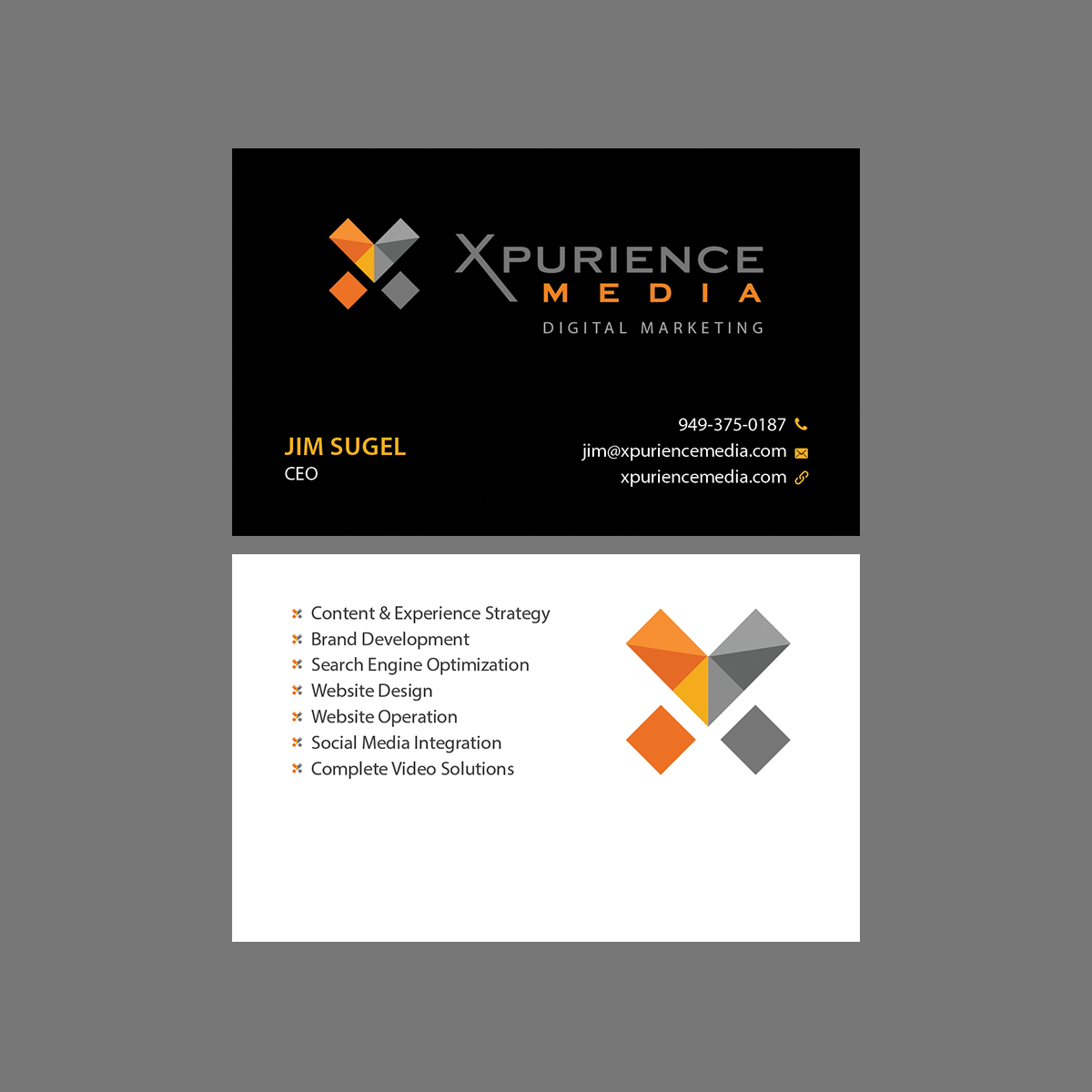 Visitenkarten-Design von Creations Box 2015 für dieses Projekt | Design #9563438