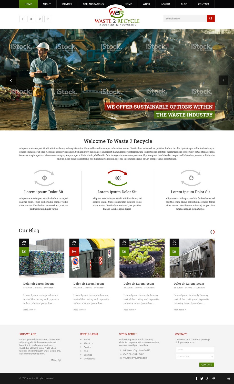 Web-Design von pb für Waste 2 Recycle | Design #8463328