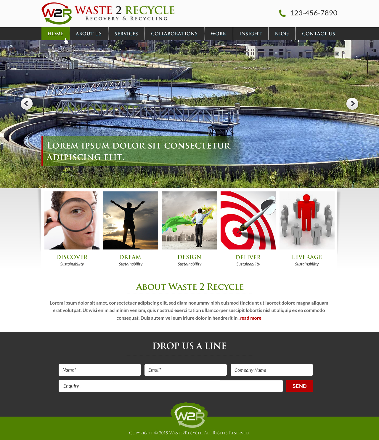 Web-Design von Sbss für Waste 2 Recycle | Design #8449030