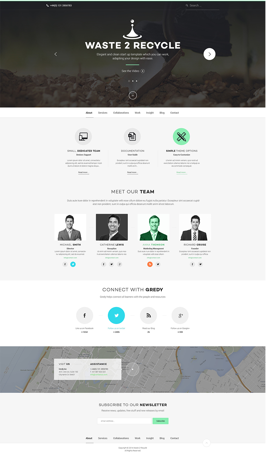 Web Design by logo.develop for Waste 2 Recycle | Design #8475270