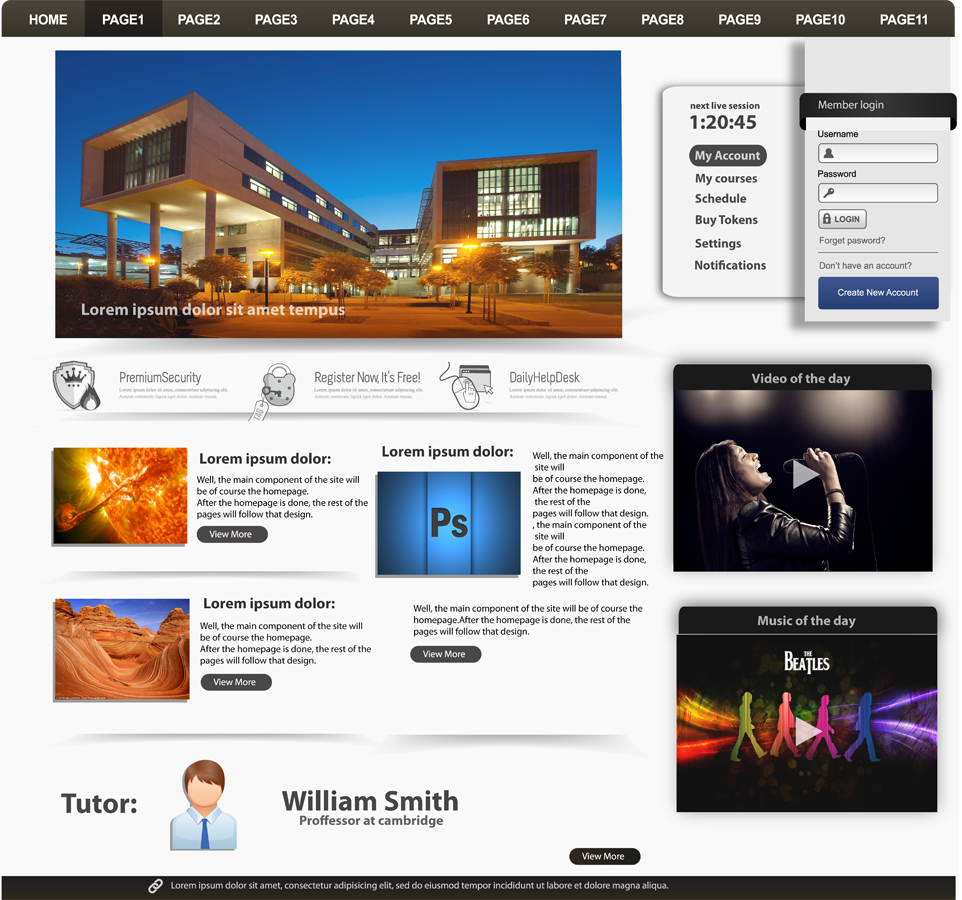 Web-Design von eyeCandy für dieses Projekt | Design #2056876