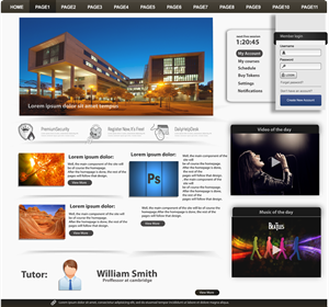 E-learning site | Web Design by eyeCandy