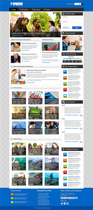 Web-Design von designcruze für dieses Projekt | Design #2046574