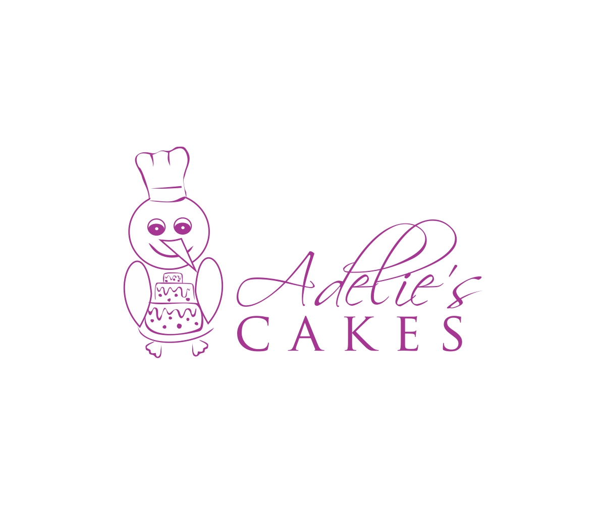 Diseño de Logo por Mandarina para Adelie's Cakes | Diseño #1987484