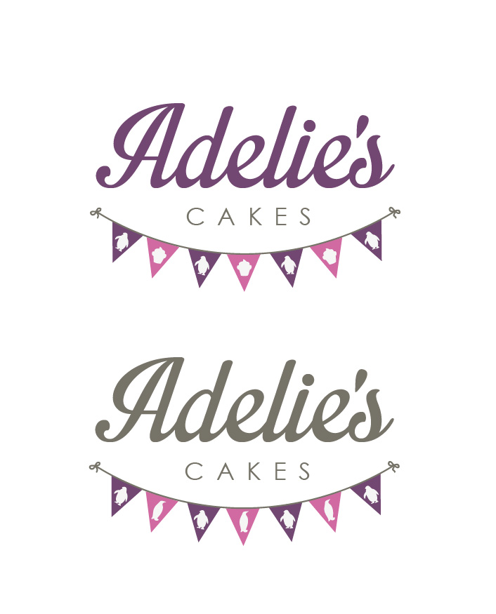 Logo Design by Marta Sobczak  for Adelie's Cakes | Design #2014510