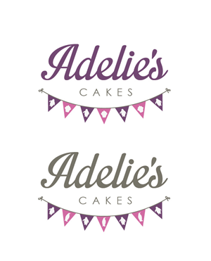 Logo Design by Marta Sobczak  for Adelie's Cakes | Design #2014510