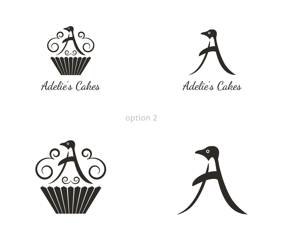 Logo-Design von Kitchenfoil für Adelie's Cakes | Design #2041274