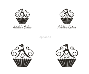Logo Design by Kitchenfoil for Adelie's Cakes | Design: #2041343