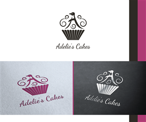 Logo Design by Kitchenfoil for Adelie's Cakes | Design: #2041840