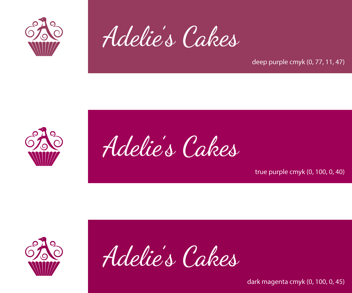 Logo Design by Kitchenfoil for Adelie's Cakes | Design #2041947