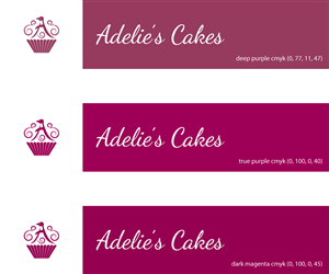 Logo Design by Kitchenfoil for Adelie's Cakes | Design: #2041947