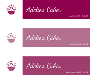 Logo Design by Kitchenfoil for Adelie's Cakes | Design: #2041951