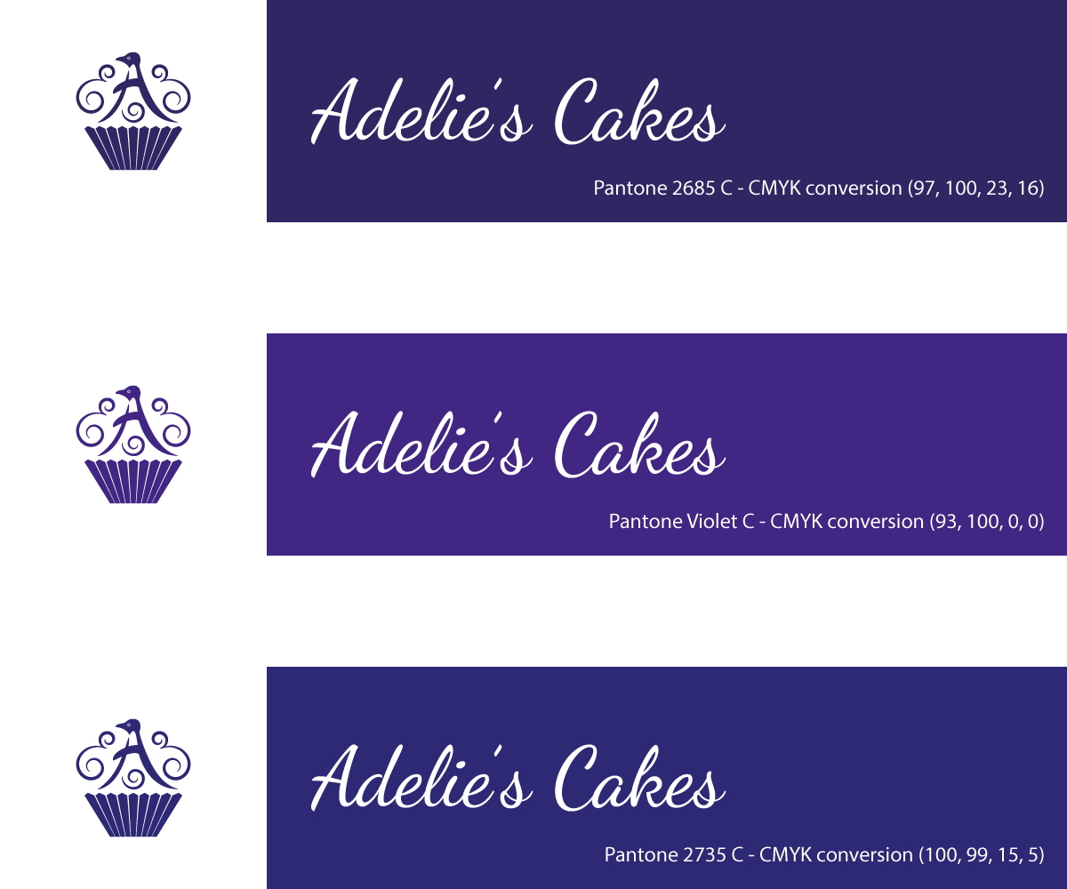 Logo Design by Kitchenfoil for Adelie's Cakes | Design #2044227