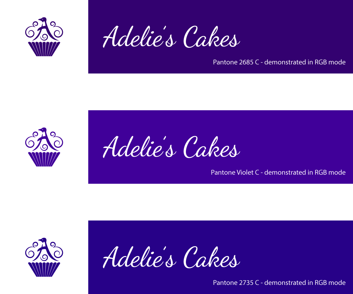 Logo Design by Kitchenfoil for Adelie's Cakes | Design #2044230