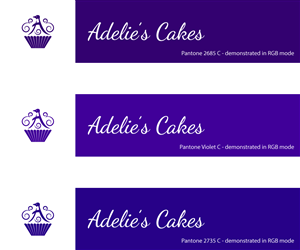 Logo Design by Kitchenfoil for Adelie's Cakes | Design: #2044230