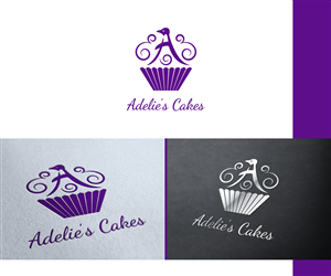 Logo Design by Kitchenfoil for Adelie's Cakes | Design: #2089827