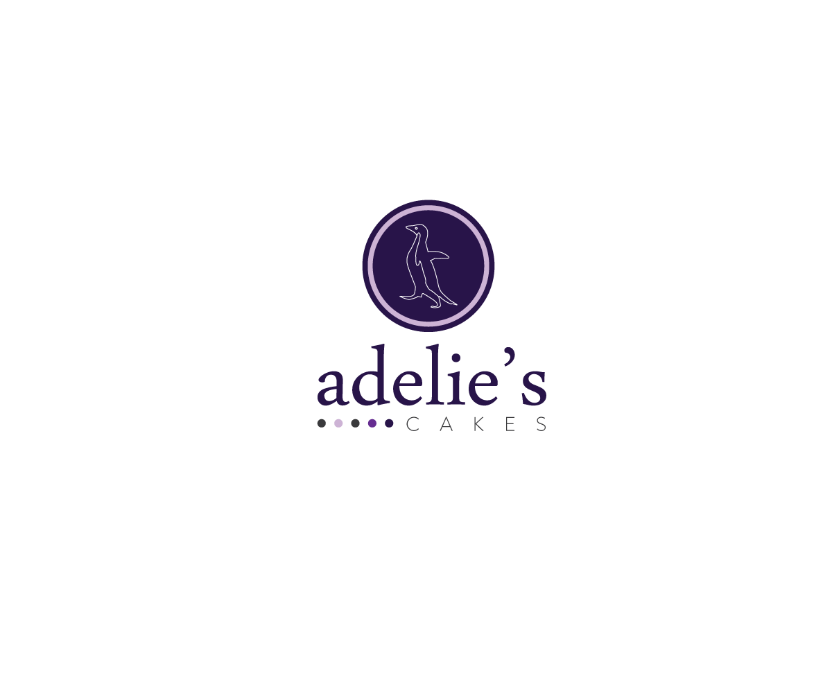 Logo Design by Jacy Corral for Adelie's Cakes | Design #2022166