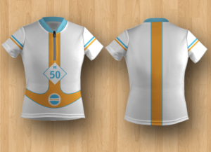 Fast looking running event shirt | T-shirt Design by a.o.d