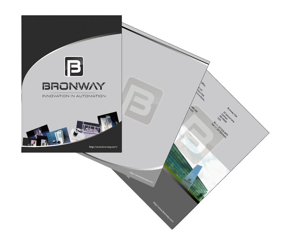 Diseño de Brochure por archemran para Bronway Automation Ltd | Diseño #2074843