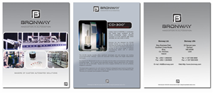 Diseño de Brochure por Protogenes para Bronway Automation Ltd | Diseño: #2078054