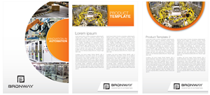 Brochure Design by JCR for Bronway Automation Ltd | Design: #2067013