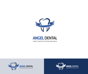 Angel Dental  honest dentistry for kids and adults.   | Logo Design by Alexandra S.