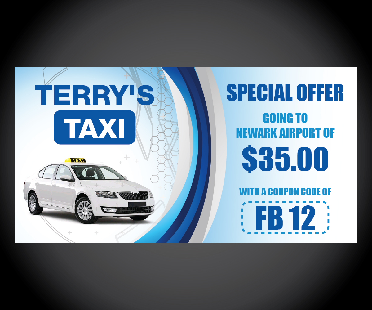 Banner Ad Design by joliau for TERRY'S TAXI | Design #8436854