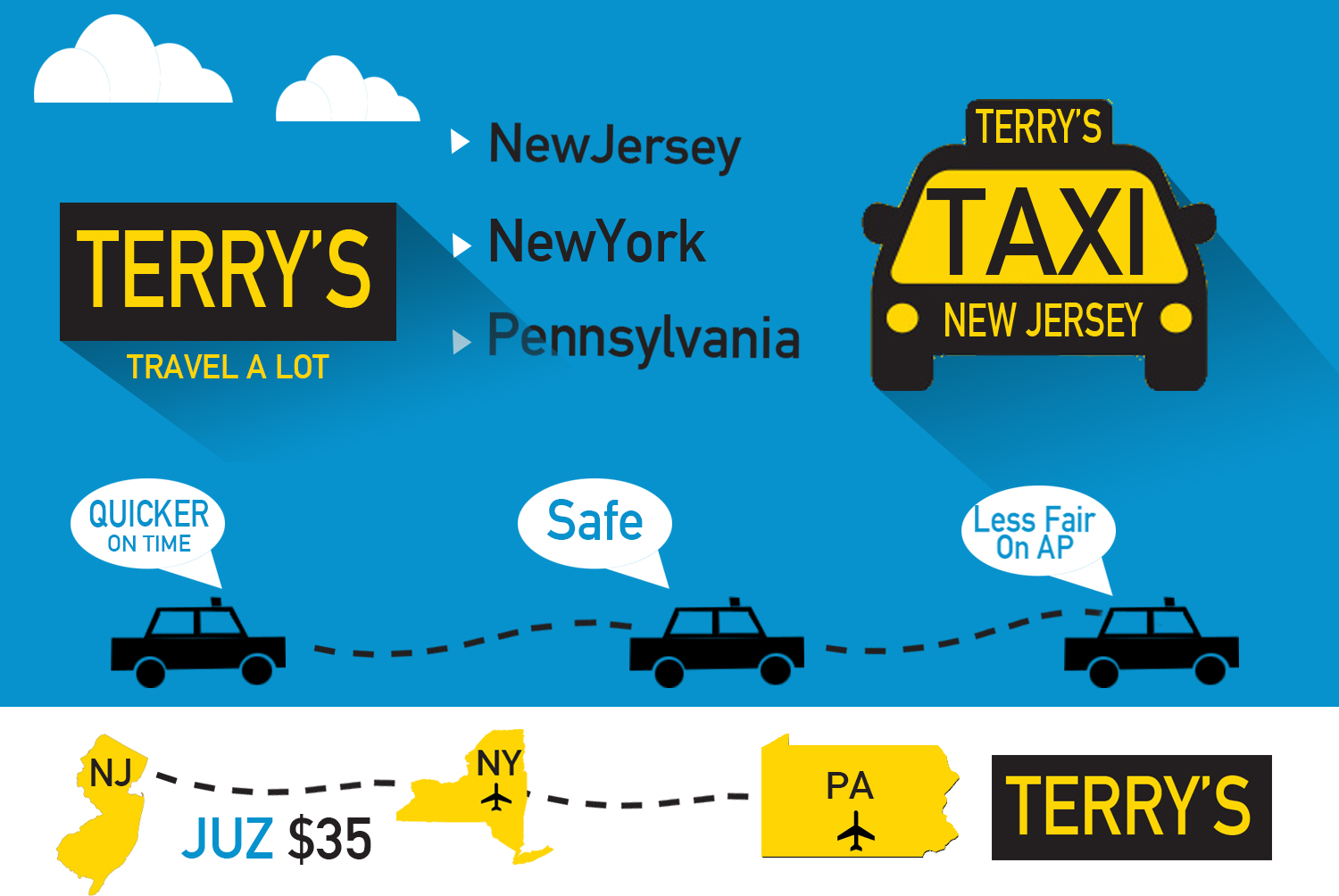 Banner Ad Design by Sai Adarsh for TERRY'S TAXI | Design #8437225