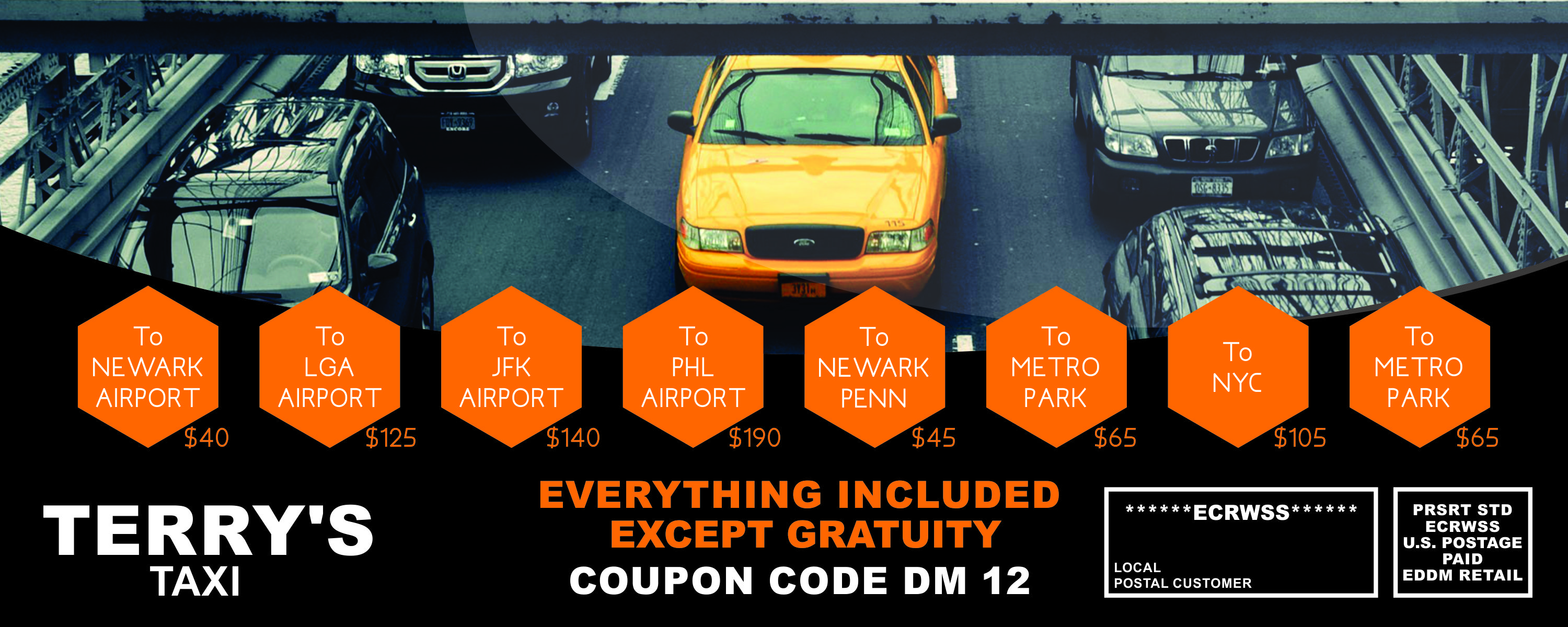 Banner Ad Design by ks98410 for TERRY'S TAXI | Design #8434768