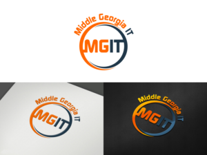 Middle Georgia IT, MGIT, or Middle Ga IT but that really depends on the logo design | Logo Design by AFD