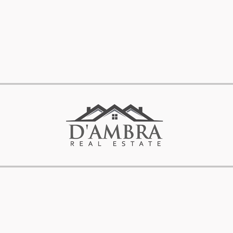 Logo Design by Tere G artwork for D'AMBRA REAL ESTATE | Design #8436060