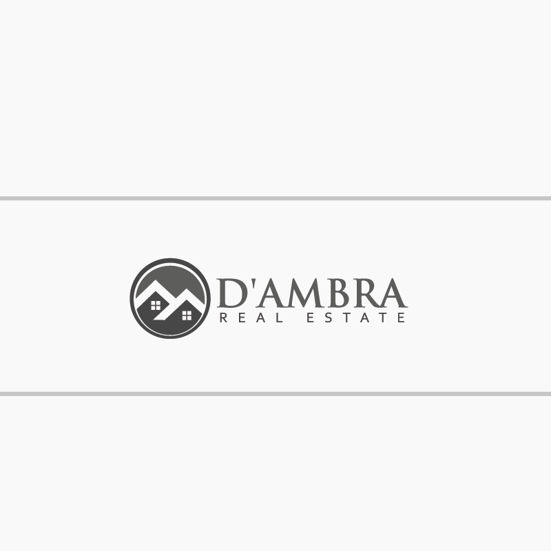 Logo Design by Tere G artwork for D'AMBRA REAL ESTATE | Design #8436064