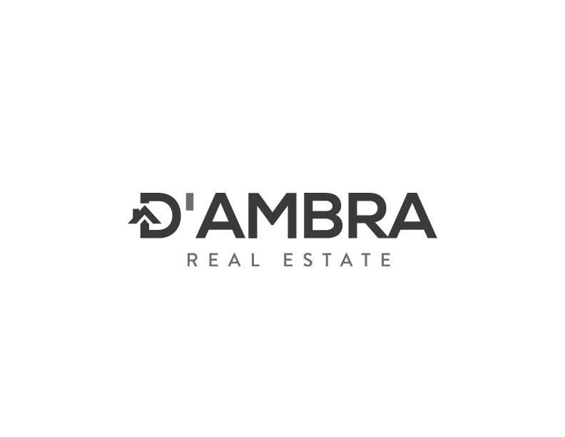 Logo Design by enohalk for D'AMBRA REAL ESTATE | Design #8436804