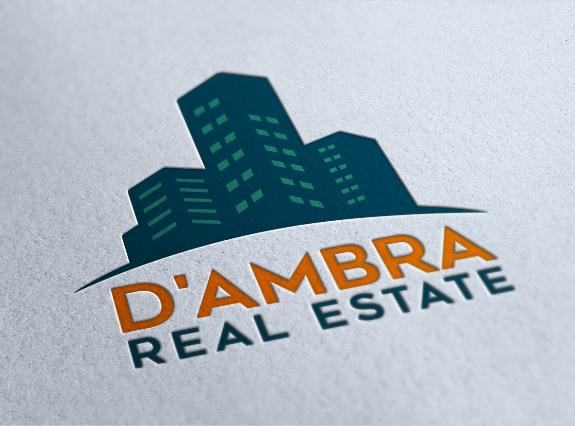 Logo Design by vp.salim for D'AMBRA REAL ESTATE | Design #8460619